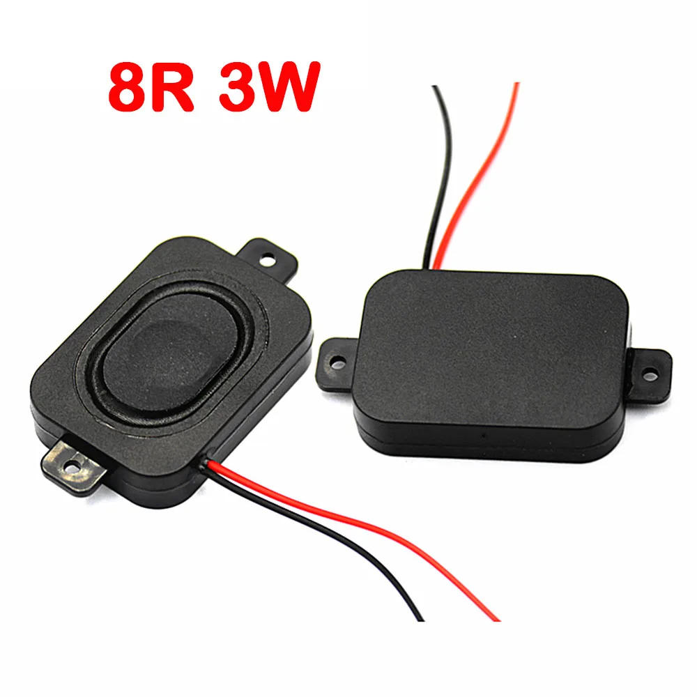 

2PCS 3040MM Mini Audio TV Speaker Driver 8 Ohm 3W Loudspeaker DIY Sound Toy Computer Speaker For Sound System