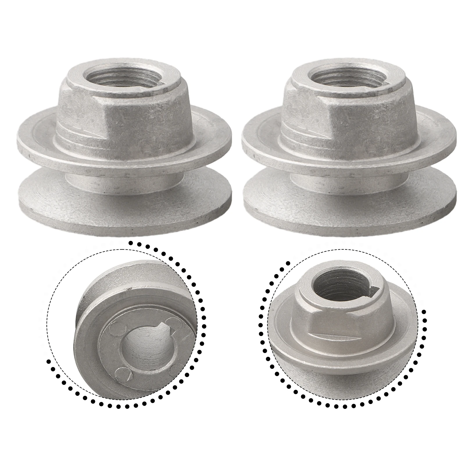 2PCS V-Belt Pulley Industrial Sewing Machine Clutch Motor Pulley Single-Slot A Type Pulley Power Tool Accessories