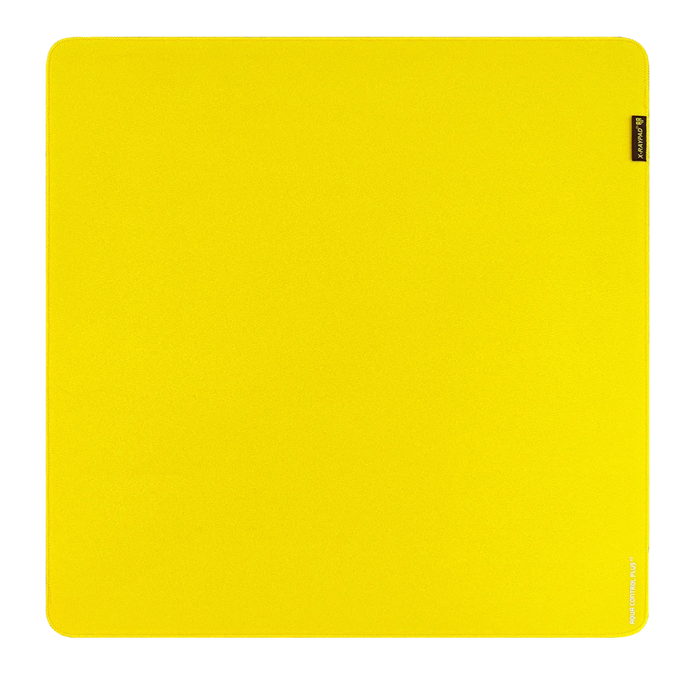 AQUAPLUS OFR15枚セット 黄 500x500x4mm X-Raypad Aqua Control Plus V2 Gaming Mouse Pads