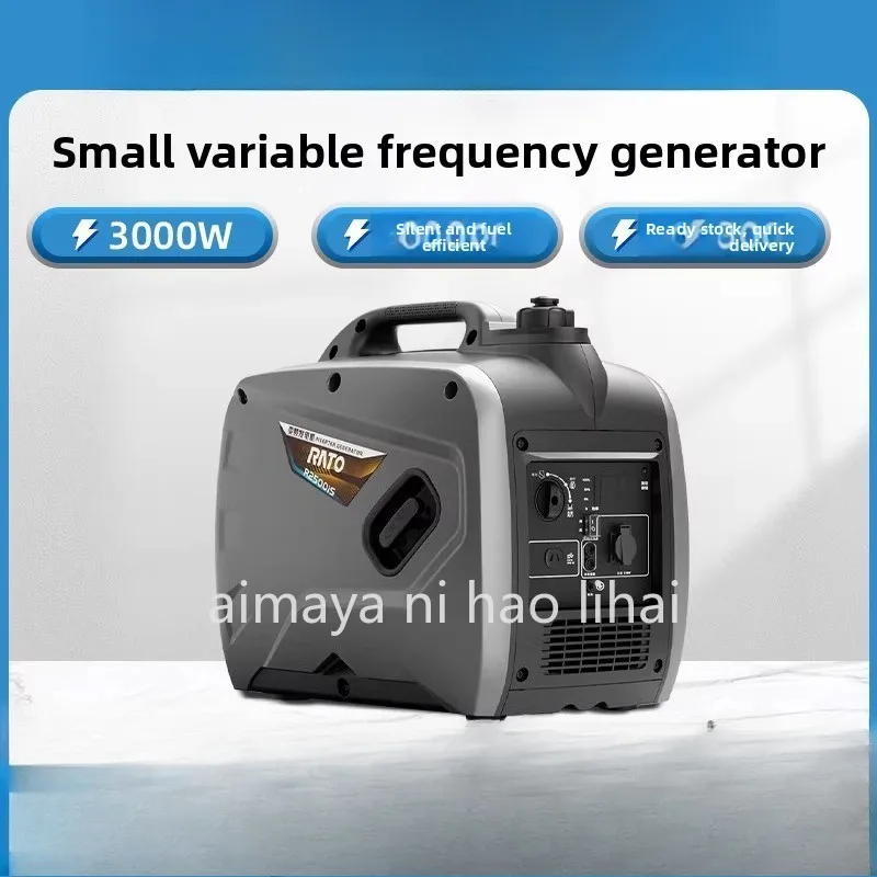 Generator 220v Small Home Silent Portable Outdoor Camping High Power Engine Car