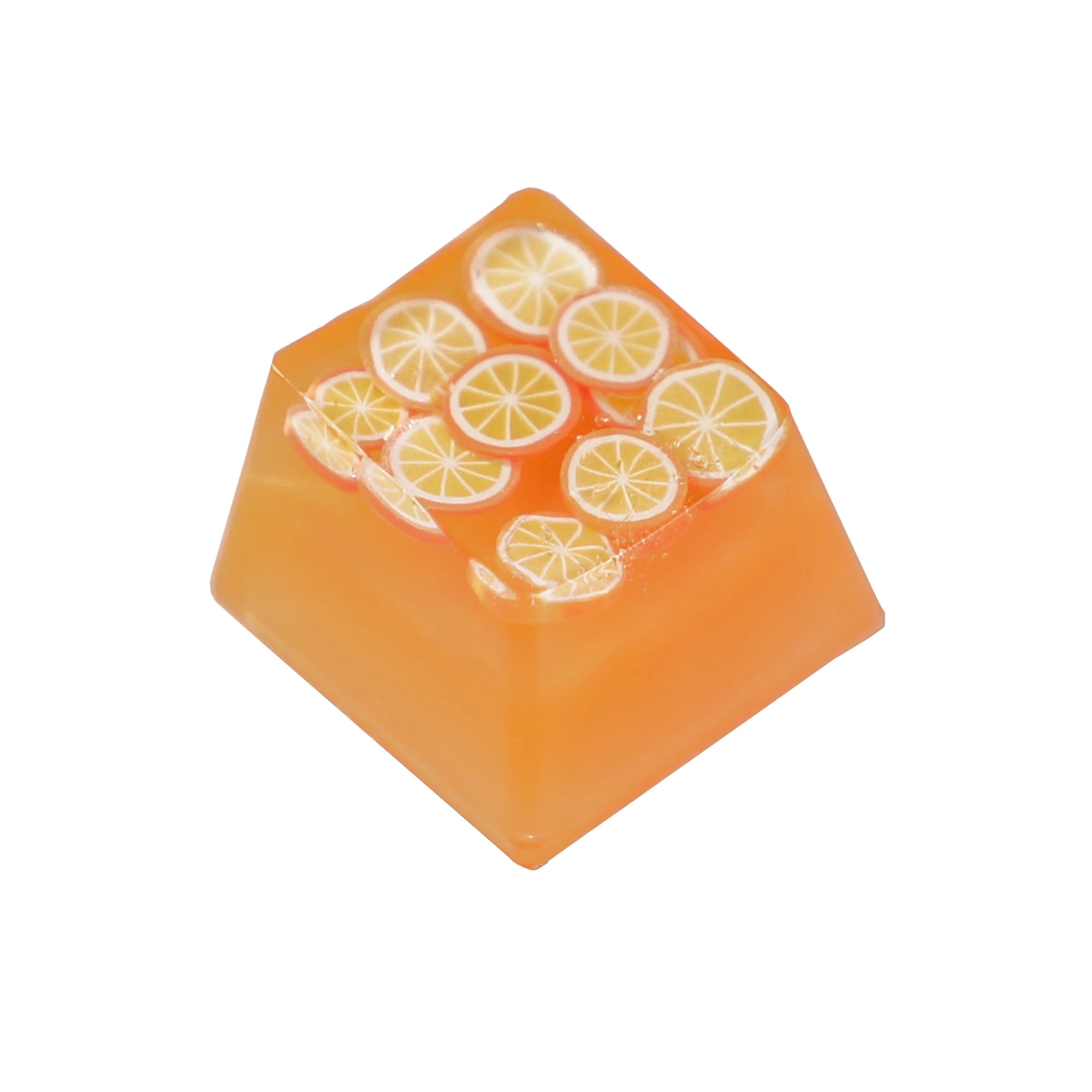1PCS New Fruit Translucent Keycap for Cross Axis Special Resin Mechanical Keyboards Keycap For Game backlights Computer Keycaps