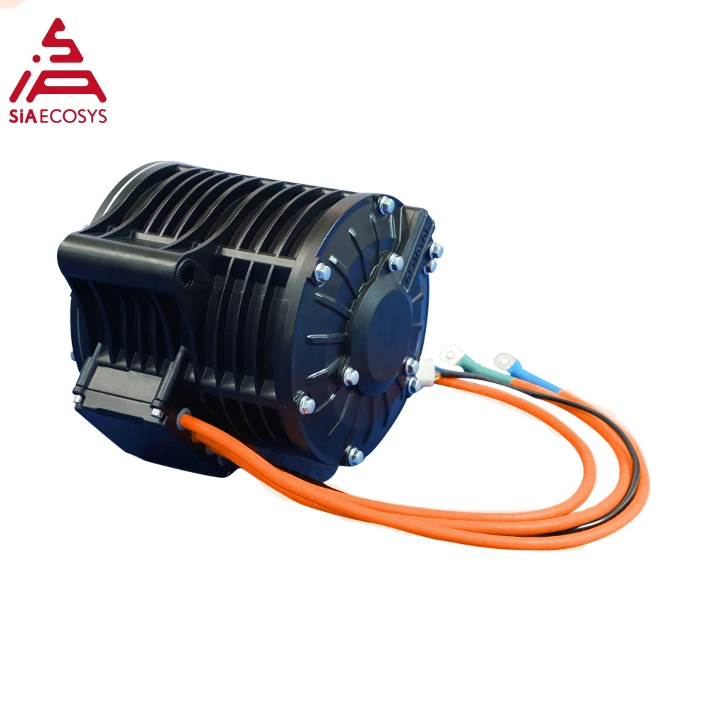 QS Motor 138 3kw 72V 100KPH Mid Drive BLDC  Motor 3000w Power Train Belt Design V1 Type /V2 Type