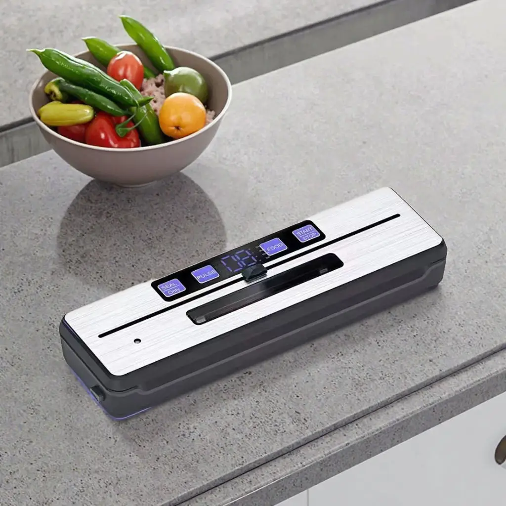 

Customize Portable Mini Food Vacuum Sealer Machine Automatic Food Sealer Plastic Vacuum Sealer Can Work Continuously