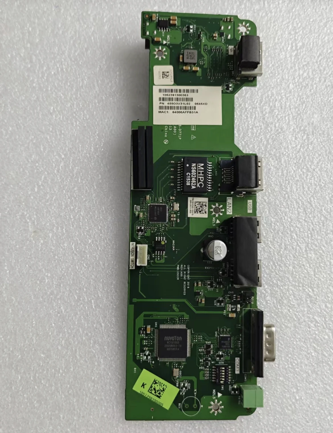 

645XD 0645XD для DELL PC3000 Плата расширения Плата ввода-вывода Сетевая карта USB-плата C5CCR