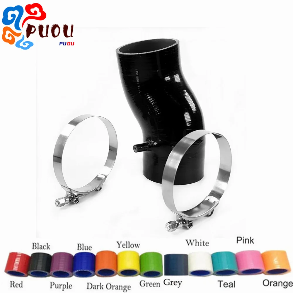

4'' Silicone Air Intake Hose Fit Ford 7.3L F250 F350 Powerstroke 1999-2003 GTP38 Turbo