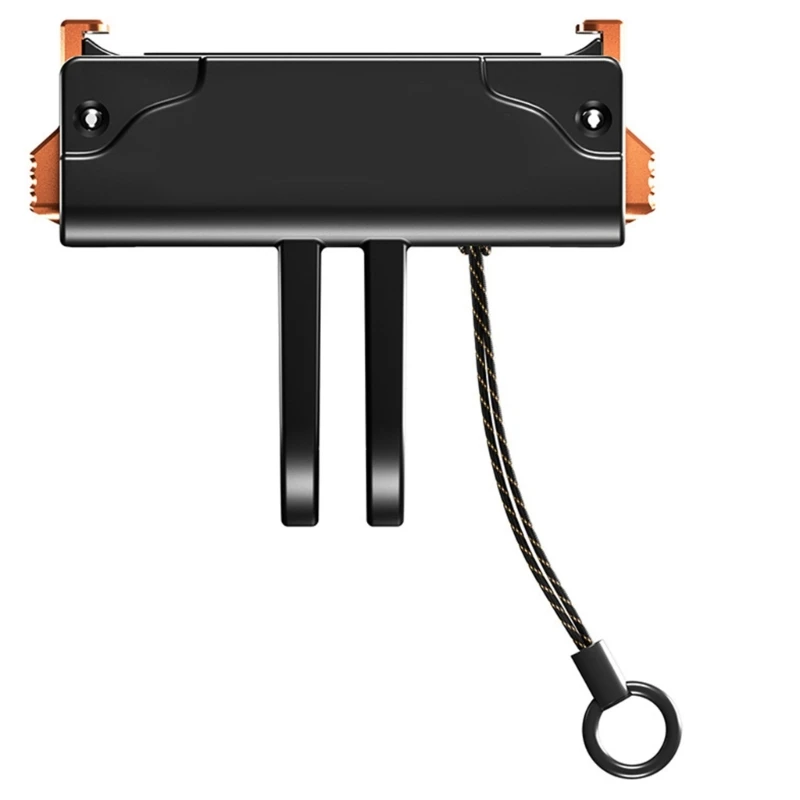 Adaptador montagem liberação rápida magnética flexível M17B para câmeras Action 5Pro