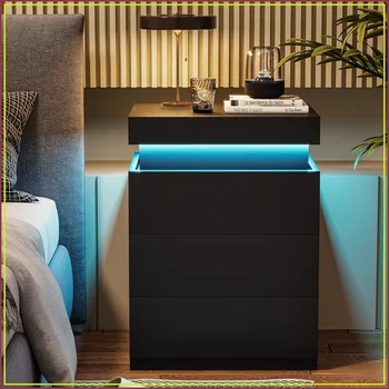 LED Charging Nightstand 1