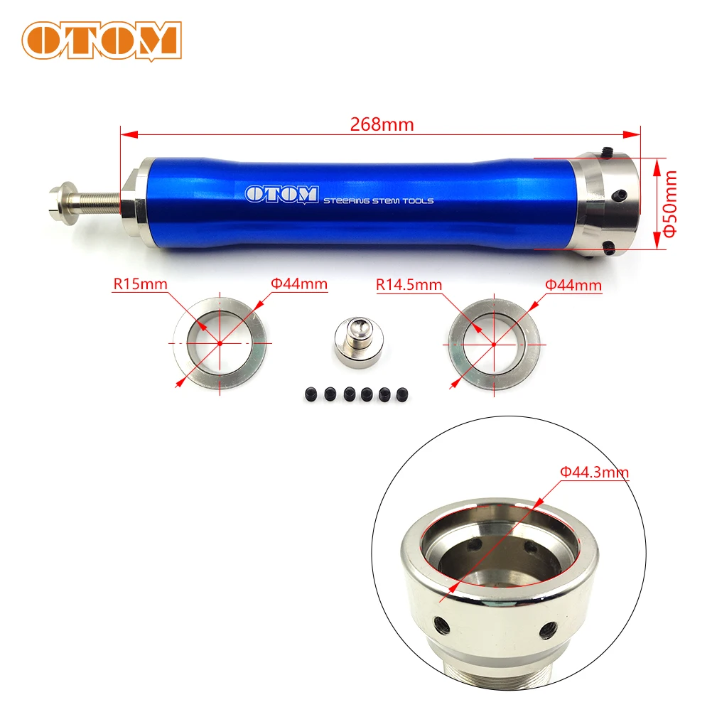 Motorcycle Tools Steering Stem Bearing Extractor For KTM HONDA YAMAHA KAWASAKI SUZUKI GasGas Dirt Bike Universal Removal Puller