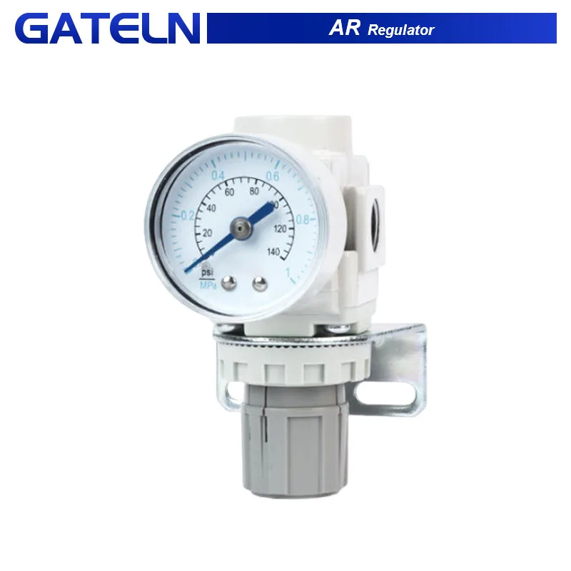 Тип SMC AR20-02BG-B клапан регулирования давления воздушный компрессор пневматический редукционный клапан давления регулирует стабильное давление воздуха