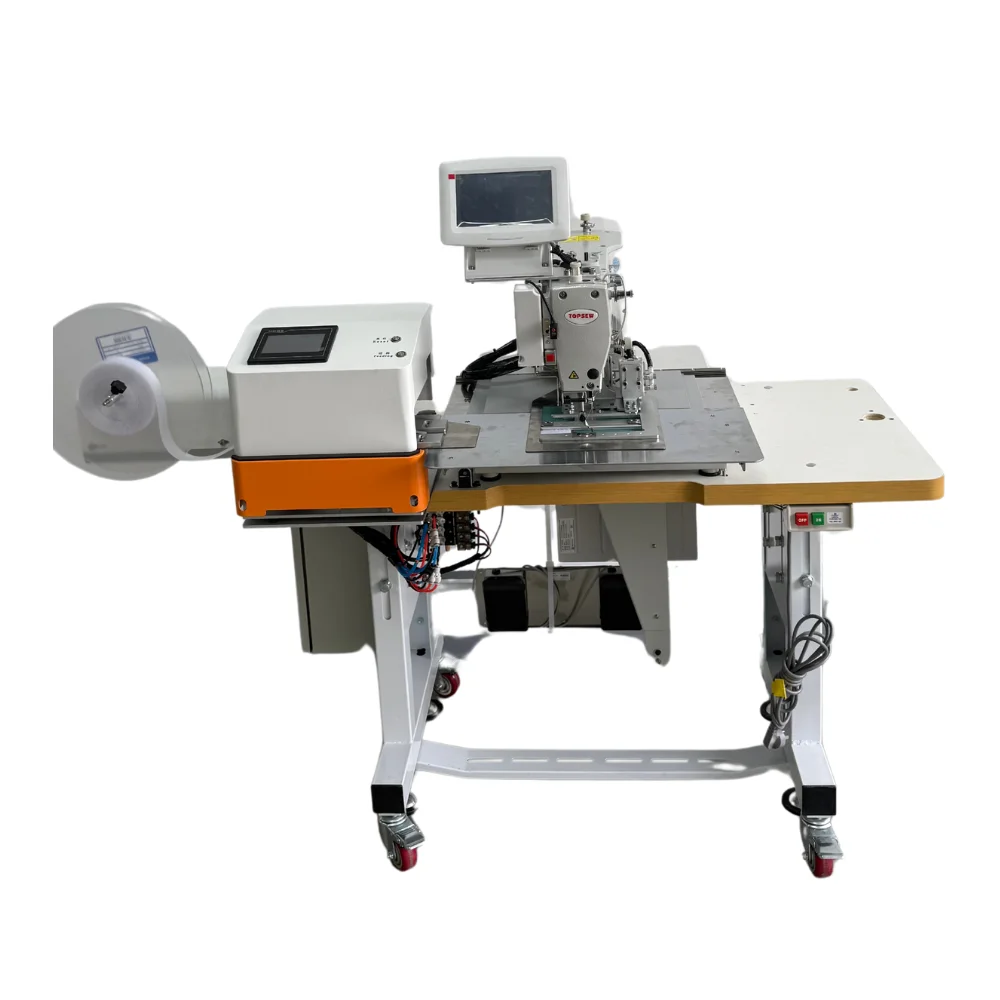 ATV&UTVCheap Cost Velcro Attaching Machine Ts-326G-Vc Automatic Velcro Cutting Attaching Machine Automatic Velcro Feeder Sewing