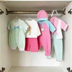 30Cm Baby New Born Doll Clothes Jumpsuit Outfit Pajamas Cartoon Giraffes, Fish, Bees, Beetles Clothes For 12 Inches  Girl Doll