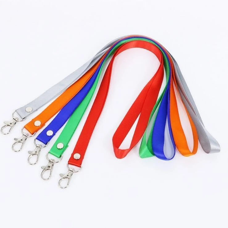 아이폰용 행잉 넥 로프 랜야드, 휴대폰 스트랩, 카메라 USB 홀더, ID 패스 카드, 이름 배지 홀더 키, 금속 클립