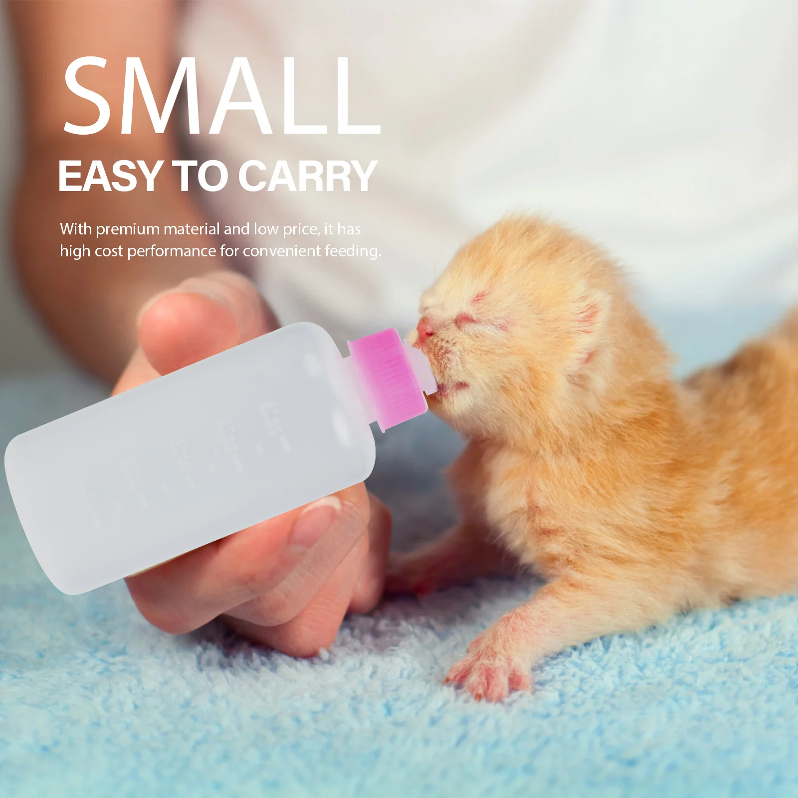 

3Pcs Cat Feeding Bottles Premium Material No Leakage Bottles Dog Puppy Nursing Supplies Puppy Milk Bottle