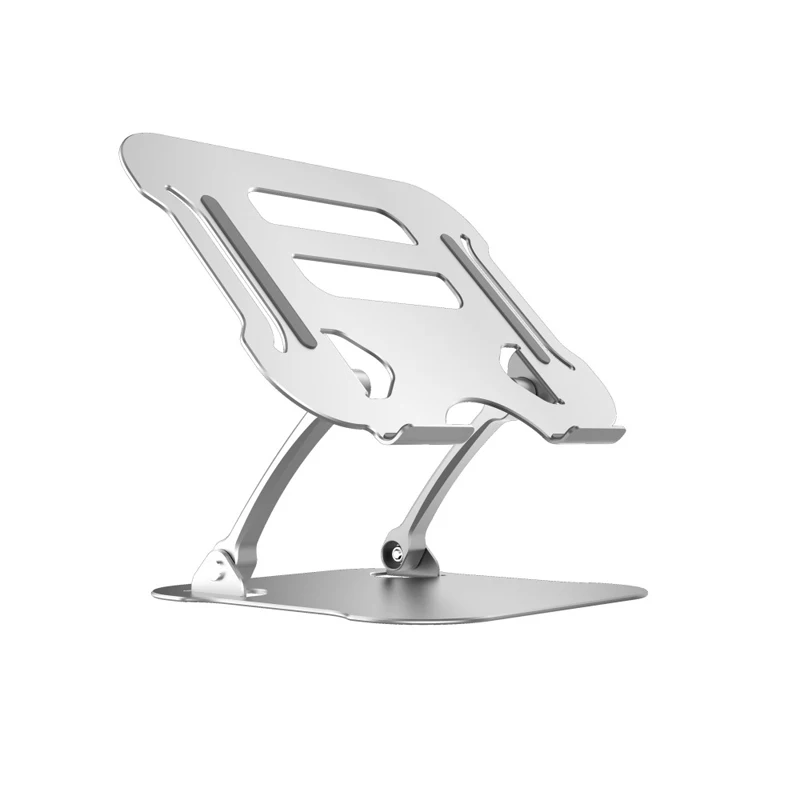 

Aluminum Alloy Notebook Laptop Stand Folding Adjustable Stable Tablet Mount Support Lifting Heightening Holder Metal Kickstand