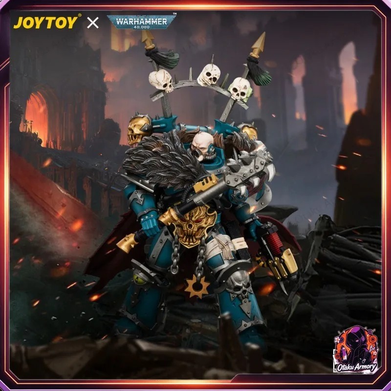(In Stock) JOYTOY Dark Source Alpha Legion Chaos Lord Action Figure Hobby Collectible for Display