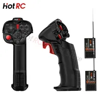 HotRC DS4A DS-4A 2.4G 4 Channel Single Hand RC Radio Transmitter C-04A 4-12V 4CH Receiver for RC Car Boat Tank Robot Toy