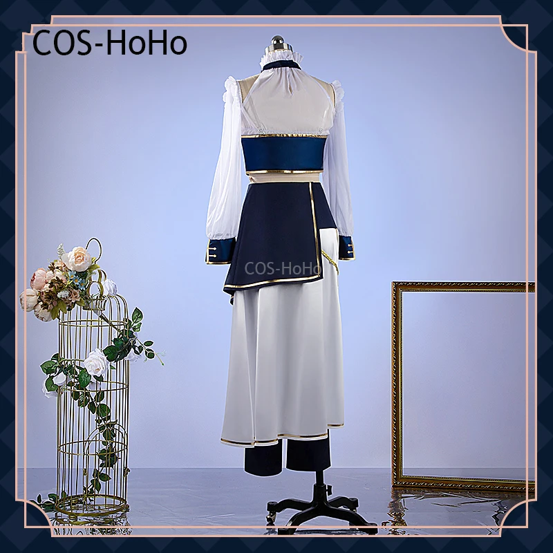 COS-HoHo Vtuber Nijisanji Ryuu Shen 5th Anniversary Game tuta Cosplay Costume Halloween Party gioco di ruolo Outfit