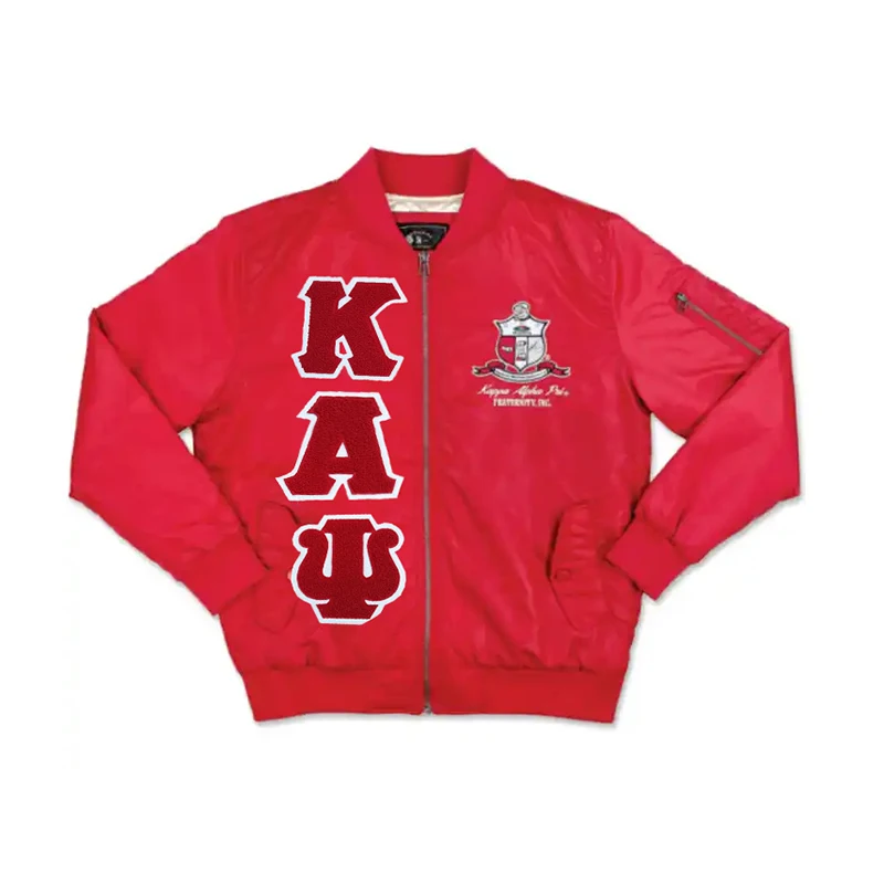 Chenille All Red and White Kappa Shield, Faternity Kappa Alpha Psi, Hot Heat Press, Iron Patch for Hoodies
