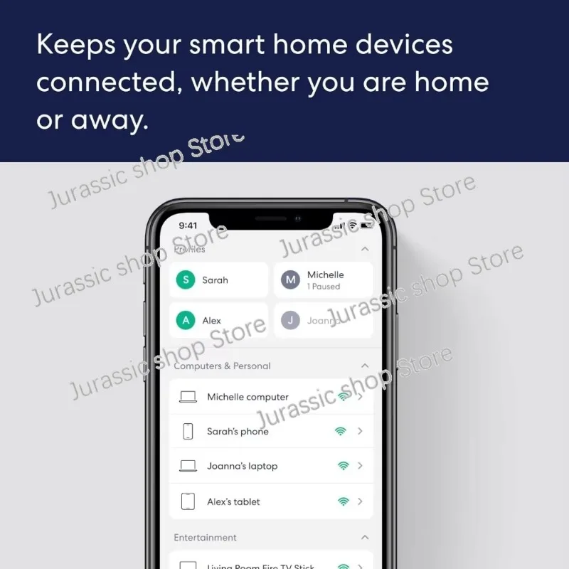 Amazon eero high speed wifi6 router mit 900mbps geschwindigkeit mit alexa eingebautem zigbee smart