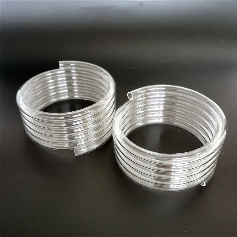 

5.5coils OD115mm clear spiral quartz helical tube