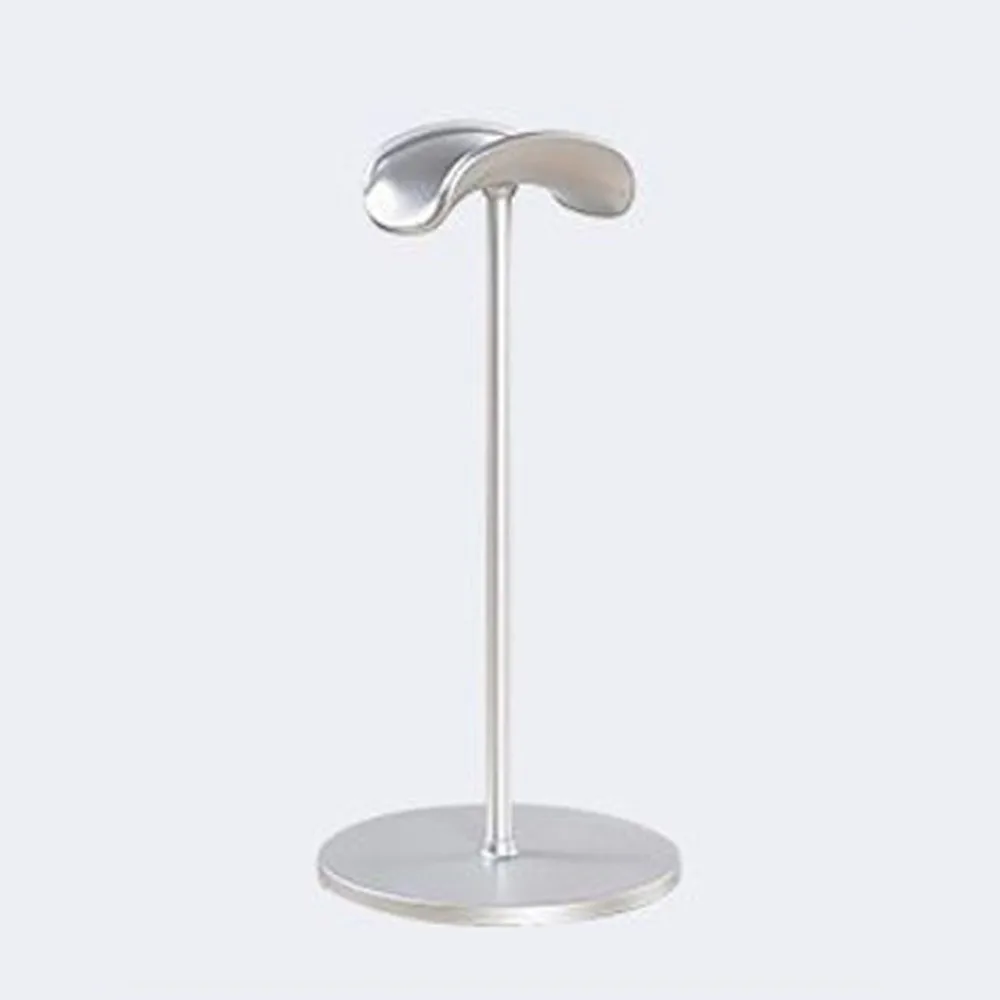 Holder Headphone Display Stand Space Saving Detachable Earphone Vertical Bracket Silver Enhance Stability Headset Display Rack