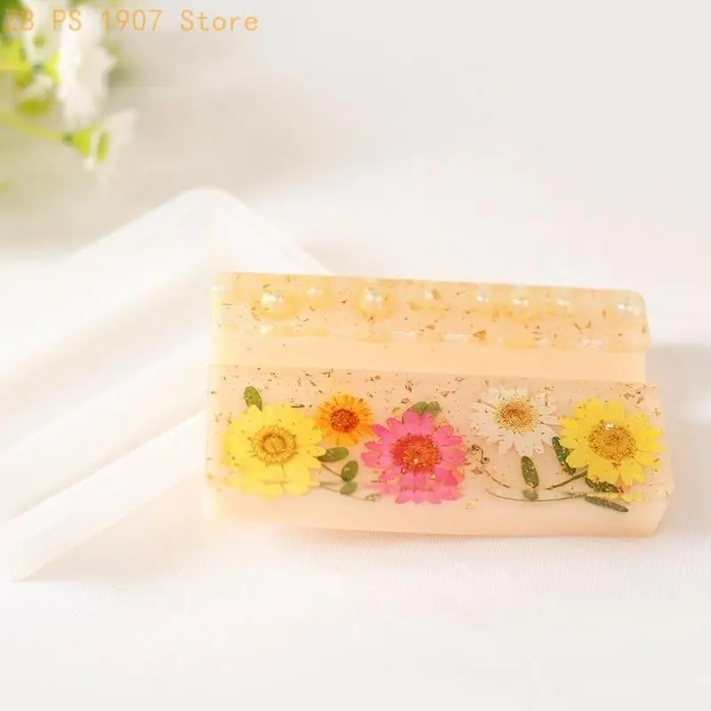 

Silicone Phone Holder Mold Rectangular Mobile Stand Making Mould Smartphone Support Mould for Crafting Enthusiasts 55KA