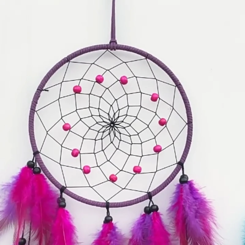 New Creative Home Wall Decoration Ins Wind Capture Dream Net Wall Hanging Decoration Nordic Forest Series Pendant