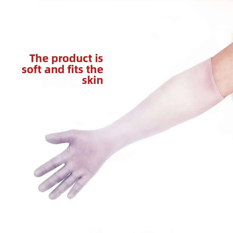 Silicone Finger Separate Gloves Waterproof Sun Protection Moisturizing Whitening Anti Crack Elastic Soft Hand Care Daily Home