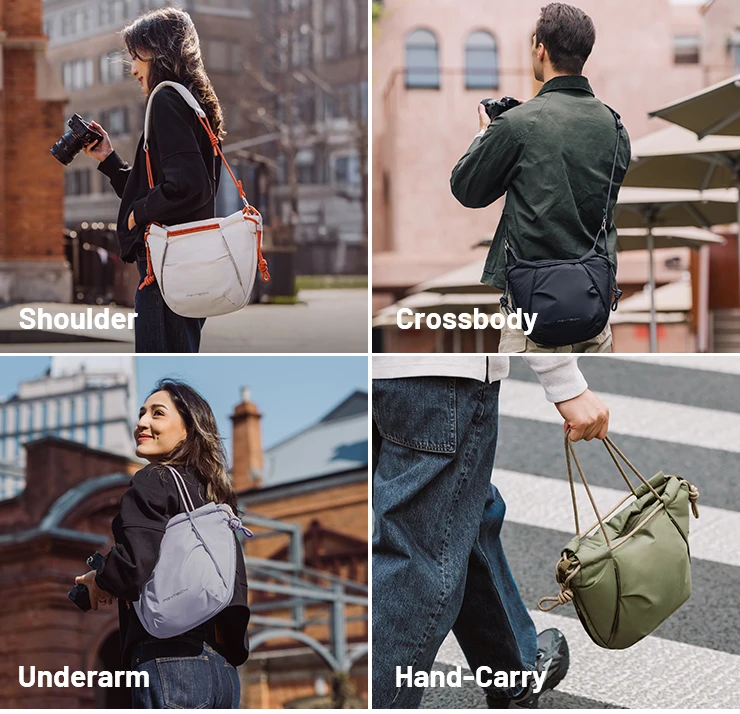 PGYTECH OneGo Seil Strap Bag Micro Umhängetasche Einzelne Schulter Fotografie Tasche Innentasche Geeignet für Sony Canon Kamera Tasche – Detail 3