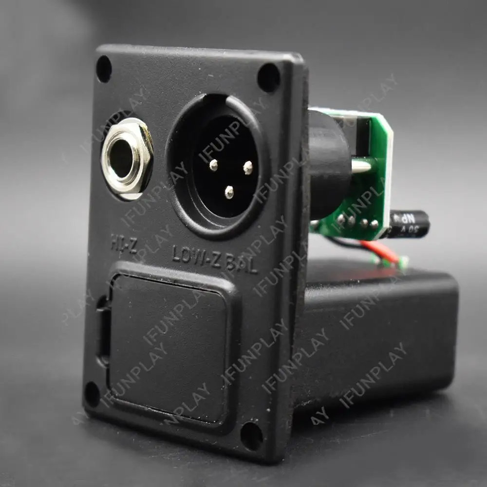 KLT-18M 3 الفرقة الصوتية الغيتار التعادل بيزو لاقط مع لوحة ميكروفون للجيتار الخشبي الشعبي