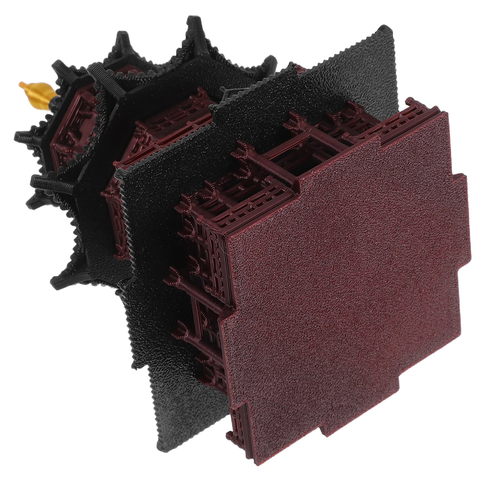 

Miniature Asian Zen Pagoda Garden Ornament Handmade Durable Micro Landscape Aquarium Tower Decoration Aquarium Pagoda Statue