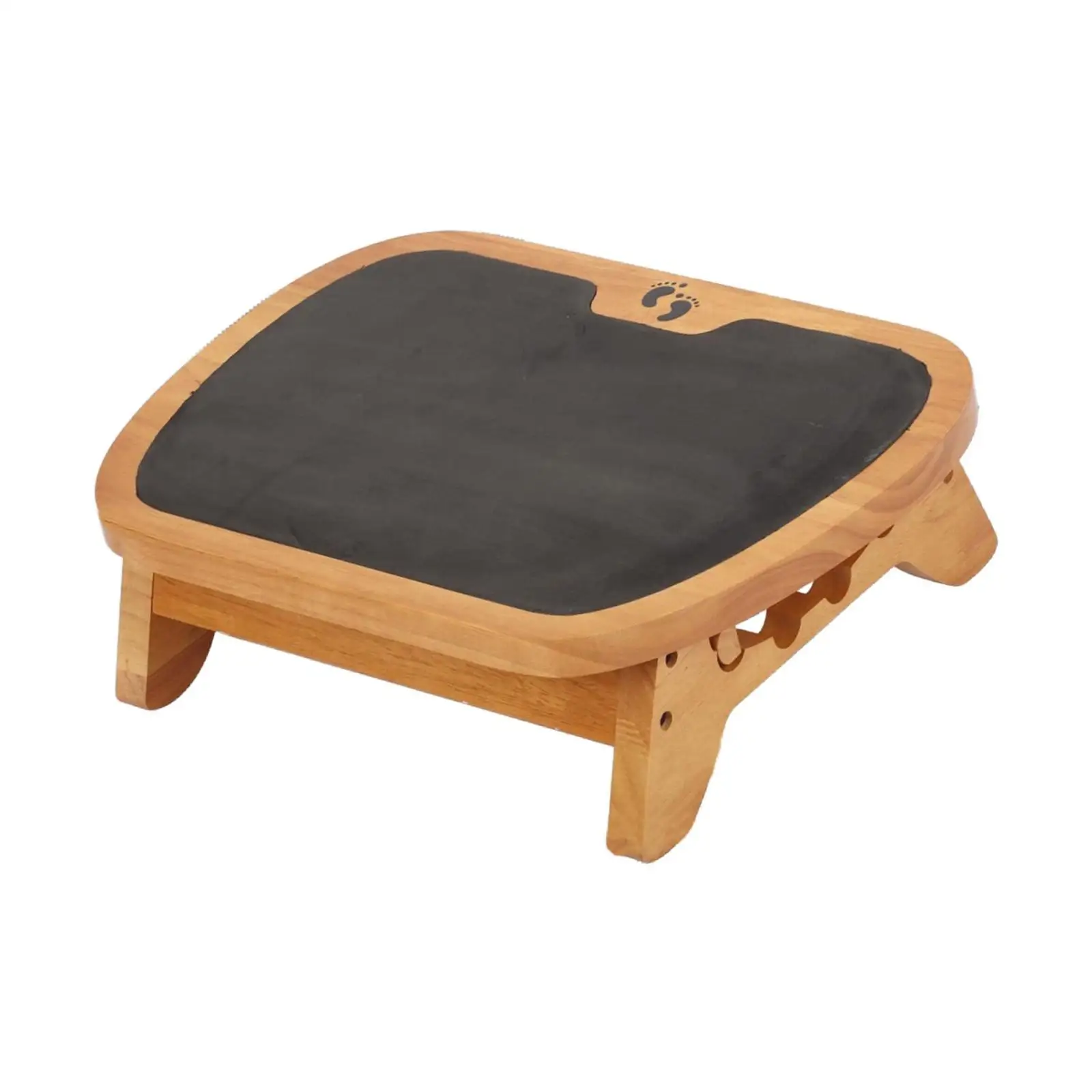 

Foot Rest for Under Desk at Work Wood Multifunction Ottoman Height Adjustable Footrest for Living Room Computer Desk Home Gaming