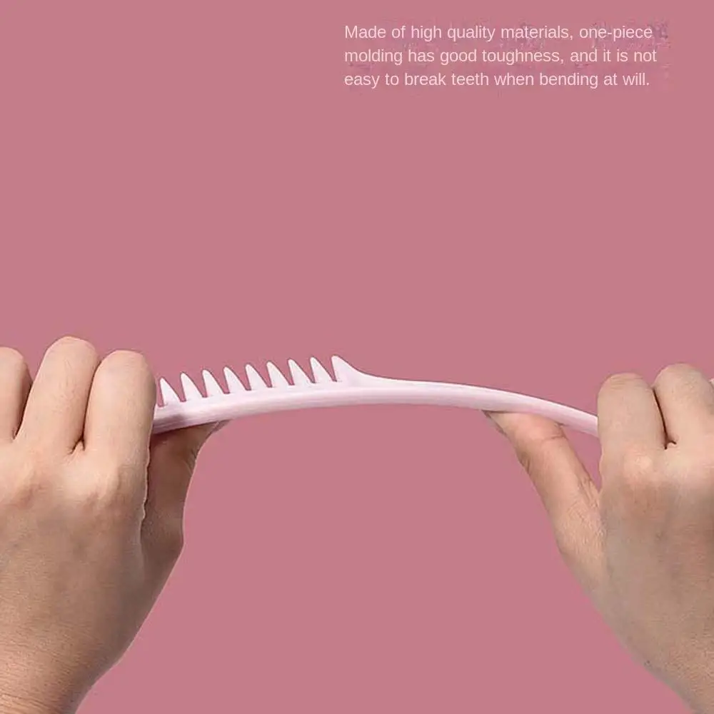 Wet Curly Hairdress Wide Tooth Comb Salon Dyeing Hair Styling Tool Wide Curly Hair Brush Hair Accessories Anti-static Hair Salon