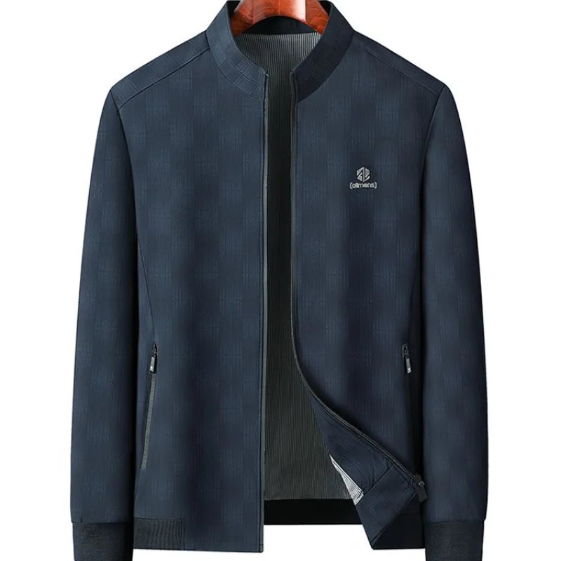 Xiaomi Romon เสื้อแจ็คเก็ตวัยกลางคนผู้ชายฤดูใบไม้ผลิและฤดูใบไม้ร่วงส่วนบางส่วนธุรกิจ Casual Stand-up COLLAR JACKET Coat Men