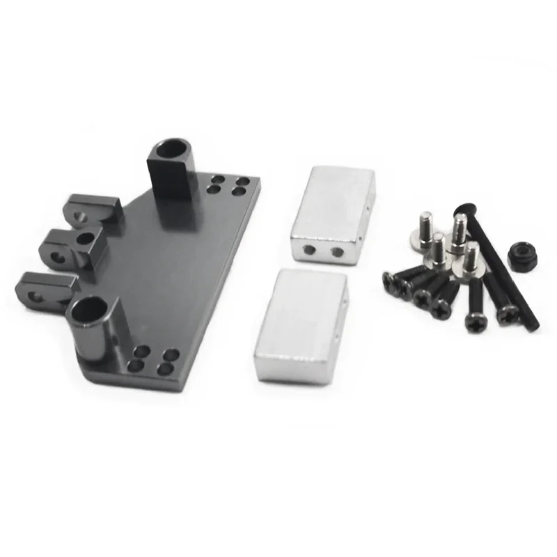 FBIL-For Mn86 Mn128 Rc Car Upgrade Parts Servo Mount Front Link Rods Bracket Mount Set Accessories Parts