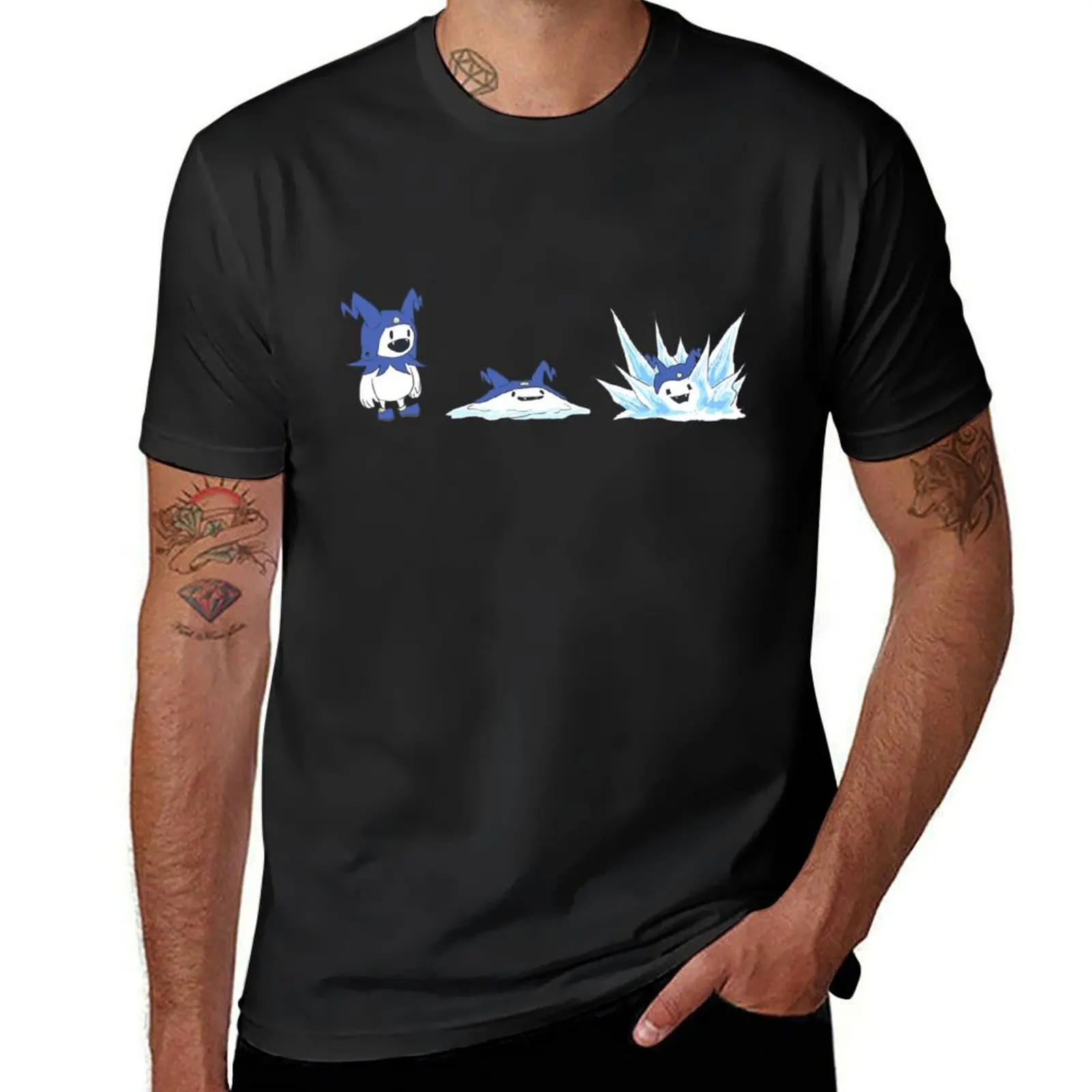 Three Stages of Jack Frost T-Shirt new edition vintage clothes graphics cute tops plain t shirts men