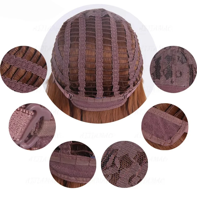 Teruko Okura Parrucca Cosplay Anime Bungo Bungou Stray Dogs Stagione 4 Vino Rosso Clip su Coda di Cavallo Costume di Halloween Gioco di Ruolo Capelli