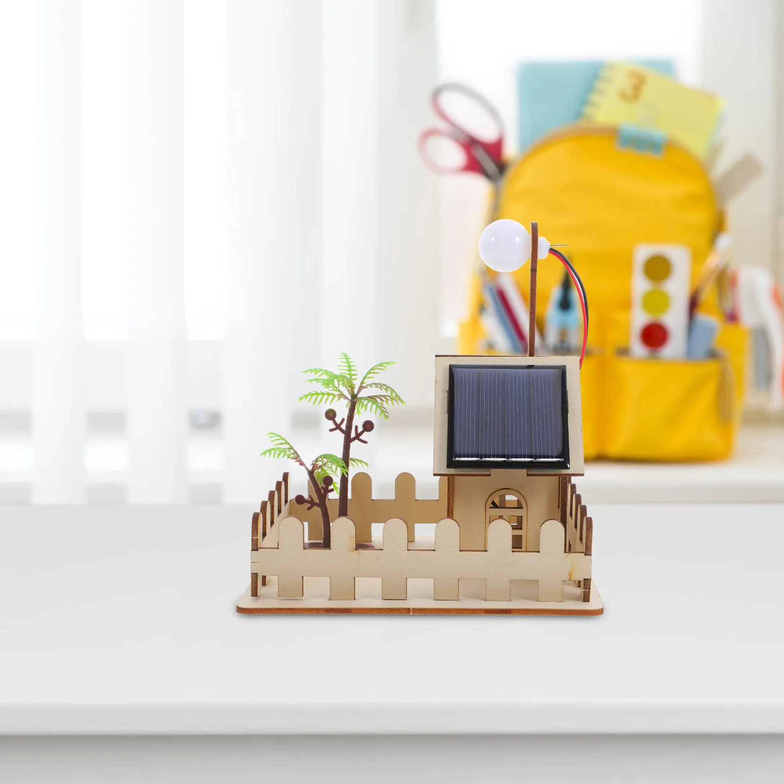 1 set Solar Garden Light Science Kit Diy Natuurkunde Experiment Leren Creatieve lamp op zonne-energie Educatief montageproject