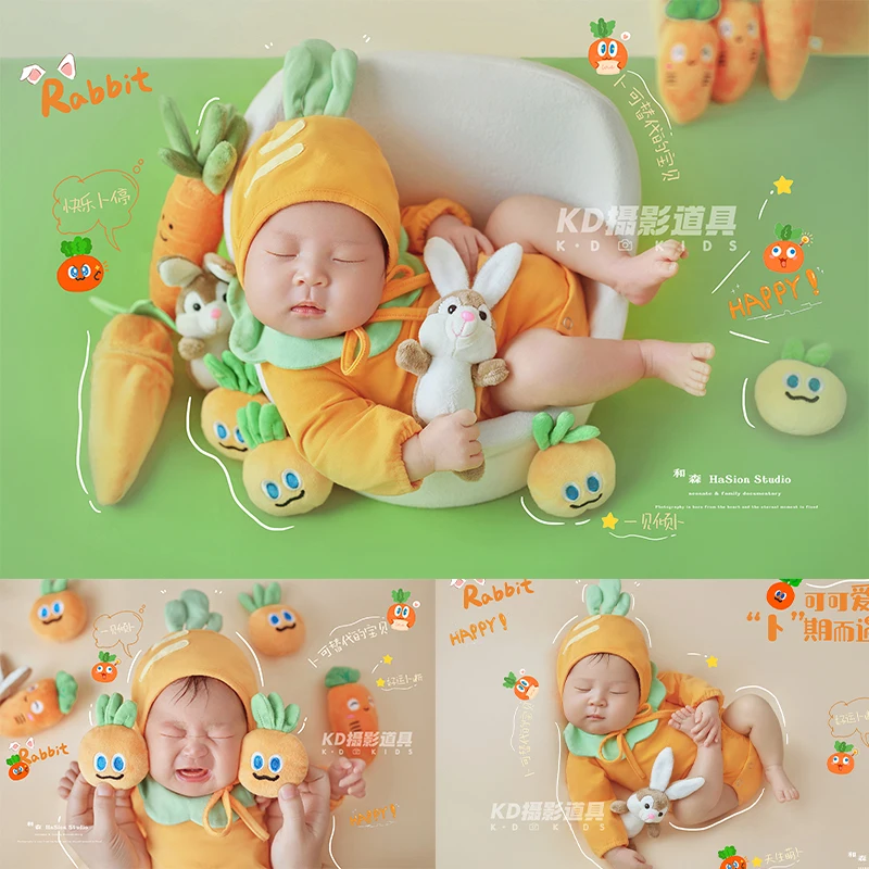 tenues-de-photographie-pour-nouveau-nes-sur-le-theme-du-lapin-et-de-la-carotte-adorable-combinaison-en-forme-de-carotte-peluches-de-lapin-accessoires-de-seance-photo-fantaisistes