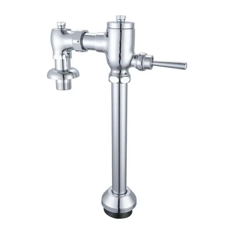 Copper body toilet flush valve Toilet manual stool flush valve, manual foot-operated stool flush valve