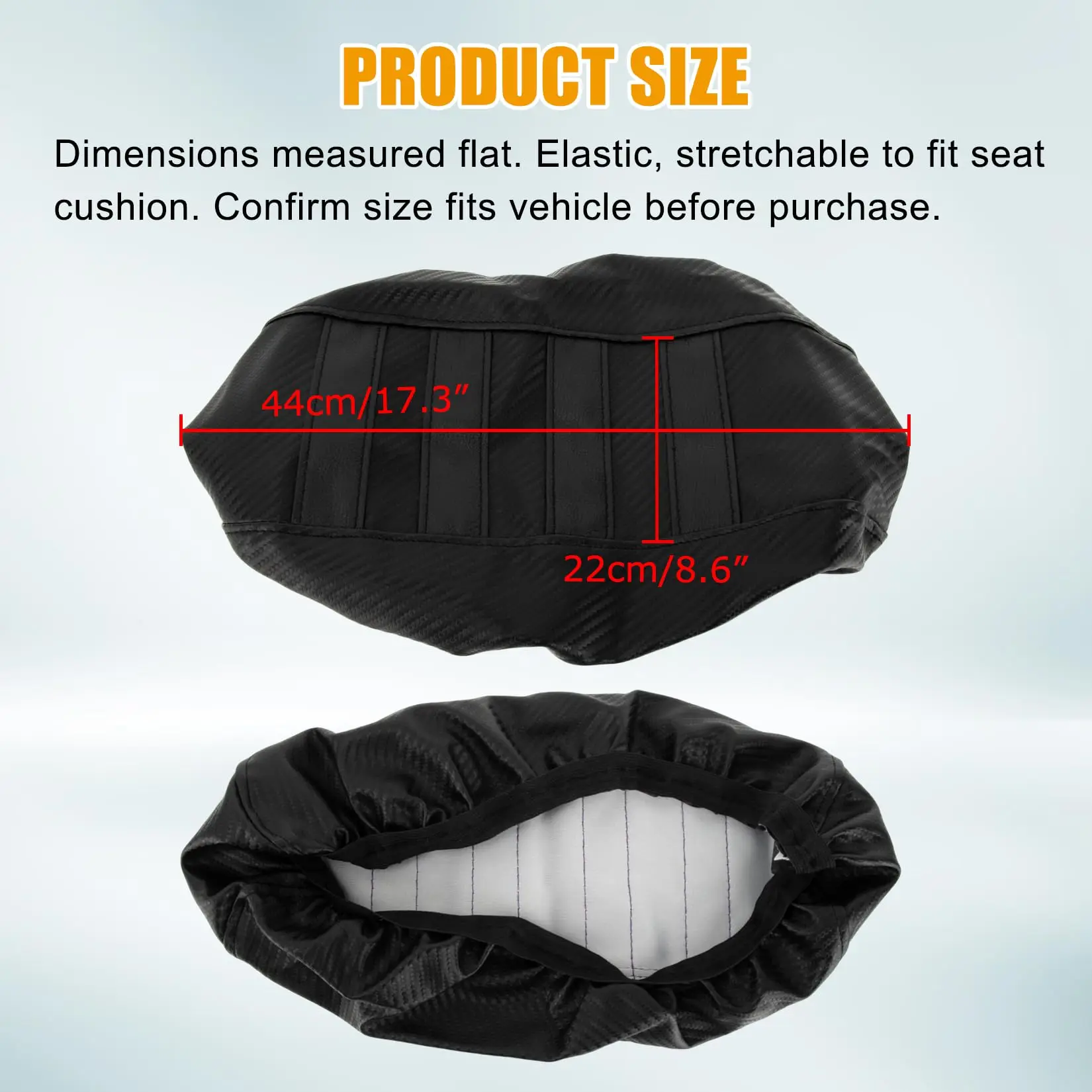 High Elastic Leather Dirt Bike Seat Cover for Sur-ron Light Bee X/S X160 X260 Electric Bike Black view 4