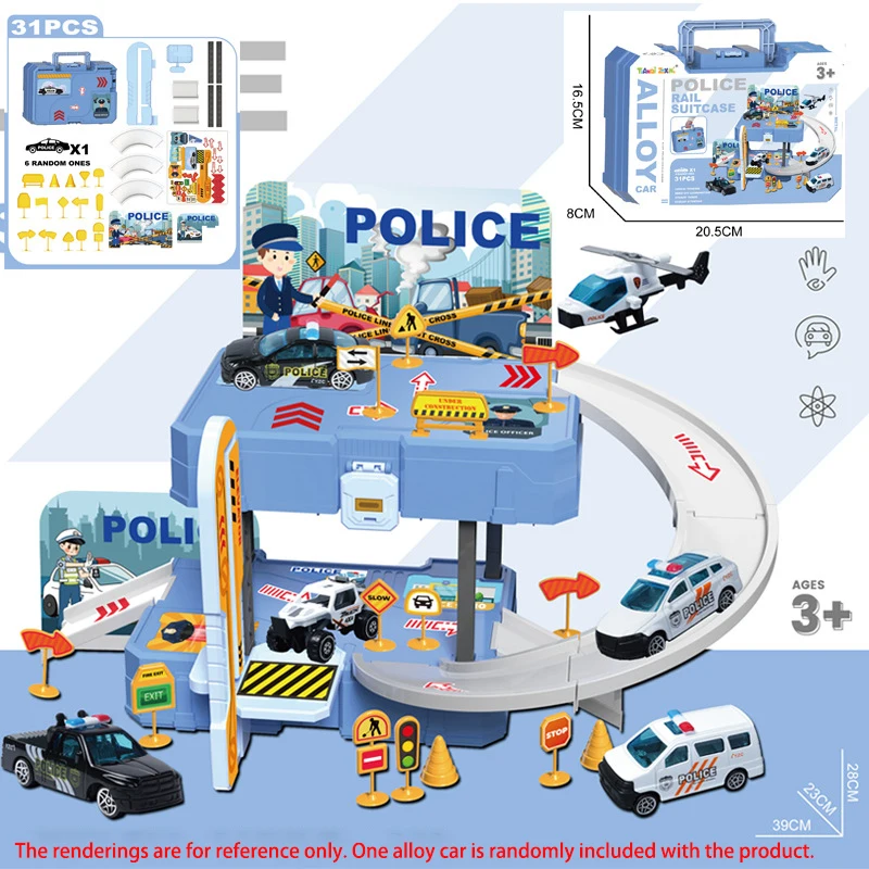 conjunto-de-brinquedos-de-estacionamento-diy-manual-para-criancas-com-armazenamento-para-aviao-e-carro-de-policia-brinquedo-educativo-e-divertido
