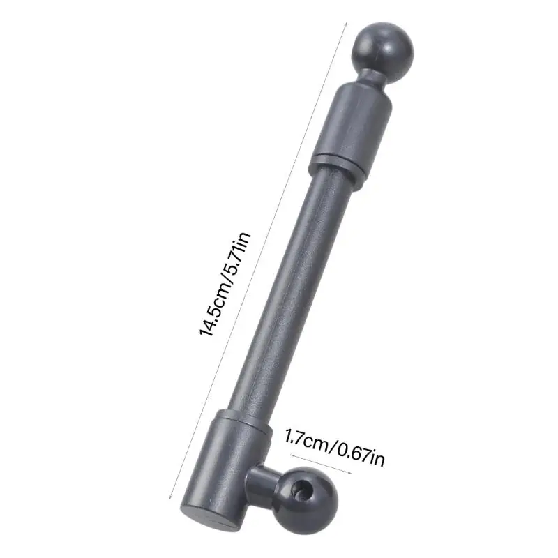 Universal 17mm Ball Head Adapters Plastic for Devices & Motorcycle Mounts D2RC