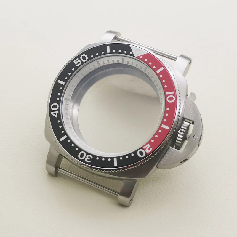 Imagem -03 - Tampa Traseira Transparente Masculina para Seiko Moda Bezel Insert Case Prata Nh35 Nh36 4r 7s26 Movimento 42 mm