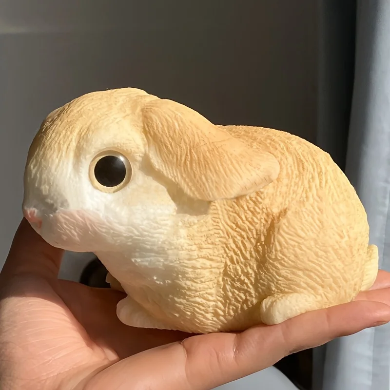 كبير الأرنب طابا اسفنجي ألعاب متململة أرنب لينة ضغط ألعاب حسية للأطفال مع التوحد تململ هدايا عيد ميلاد هدايا الحفلات