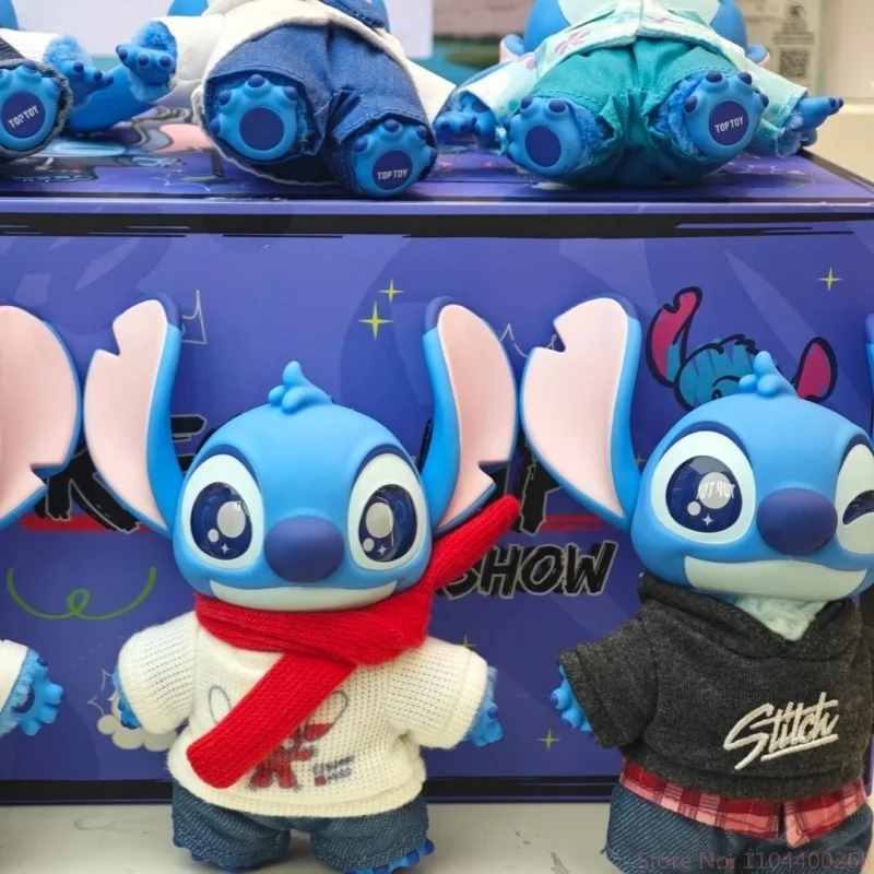 عالية الجودة الأصلي غرزة أنيمي الشكل صندوق أعمى سلسلة الغموض غرفة الديكور تحصيل لعبة للأطفال فكرة هدية مخصصة