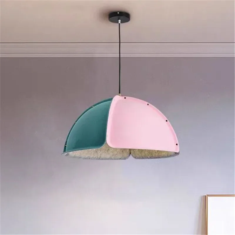 الشمال ورأى قلادة مصباح led الملونة مصمم مصابيح مطعم القهوة بار مصابيح معلقة الإقامة المنزلية المحلات التجارية Led مصباح فني