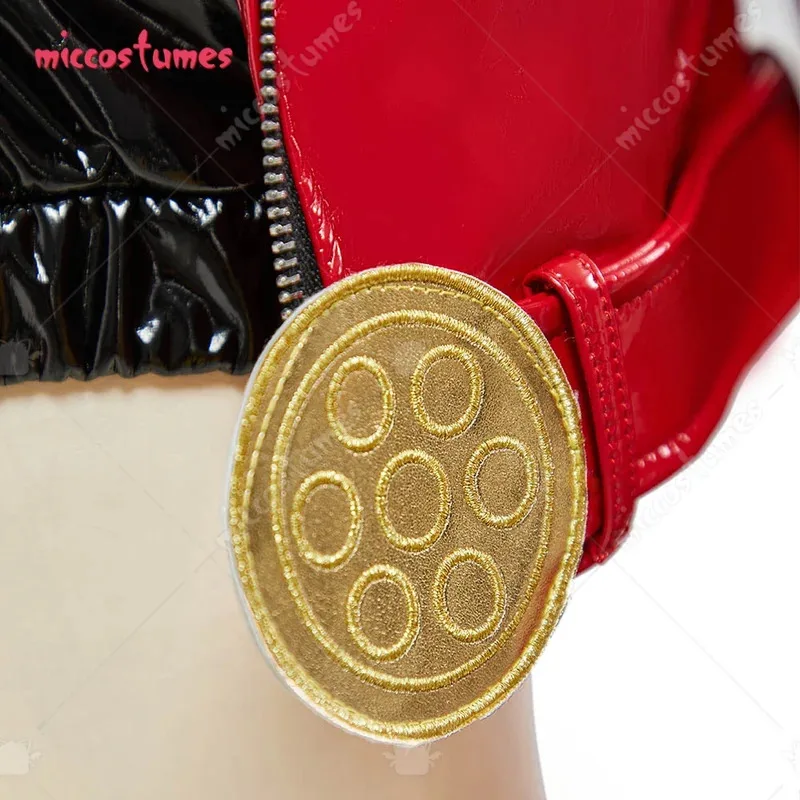 Cymiccostumes Women's Boa Cosplay Costume Corset and Jacket with Brief Halloween Cosplay Costume