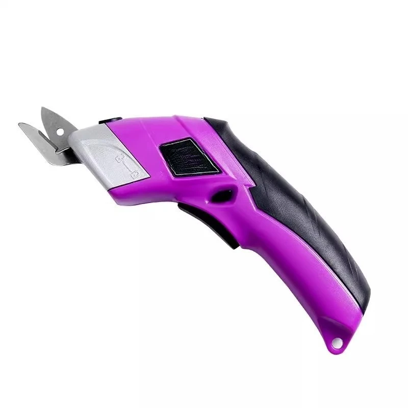 Electric scissors, handheld trimming lithium rechargeable electric scissors, leather cloth cutters