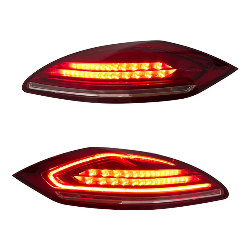Automatyczne dopasowanie do Porsche Panamera 970.1 Światła tylne 10-13 Modyfikowane Nowe LED Lampy Tylne Kierunkowskazy System Oświetlenia Akcesoria Samochodowe